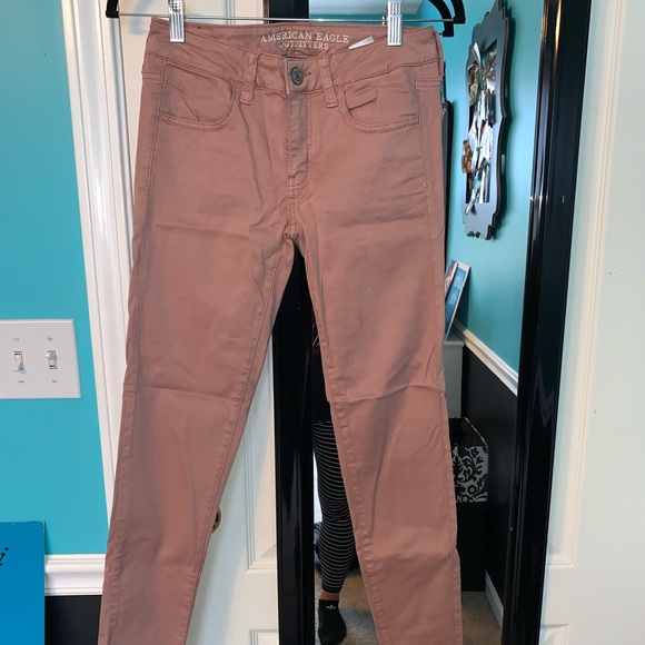 Blush Pink Jeggings - Picture 1 of 3